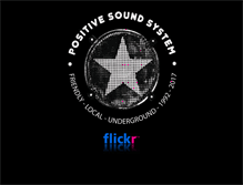 Tablet Screenshot of positivesounds.com